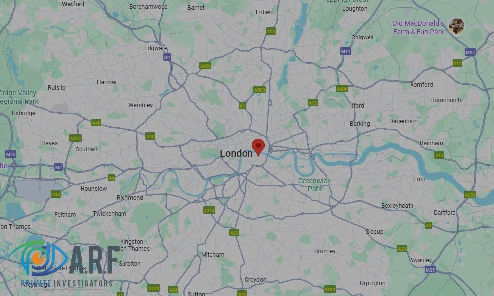 Our Private Detectives operate across London and the surrounding areas Our Private Detectives operate across London and the surrounding areas