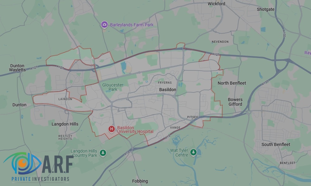Our Private Detectives operate across Basildon and the surrounding areas Our Private Detectives operate across Basildon and the surrounding areas