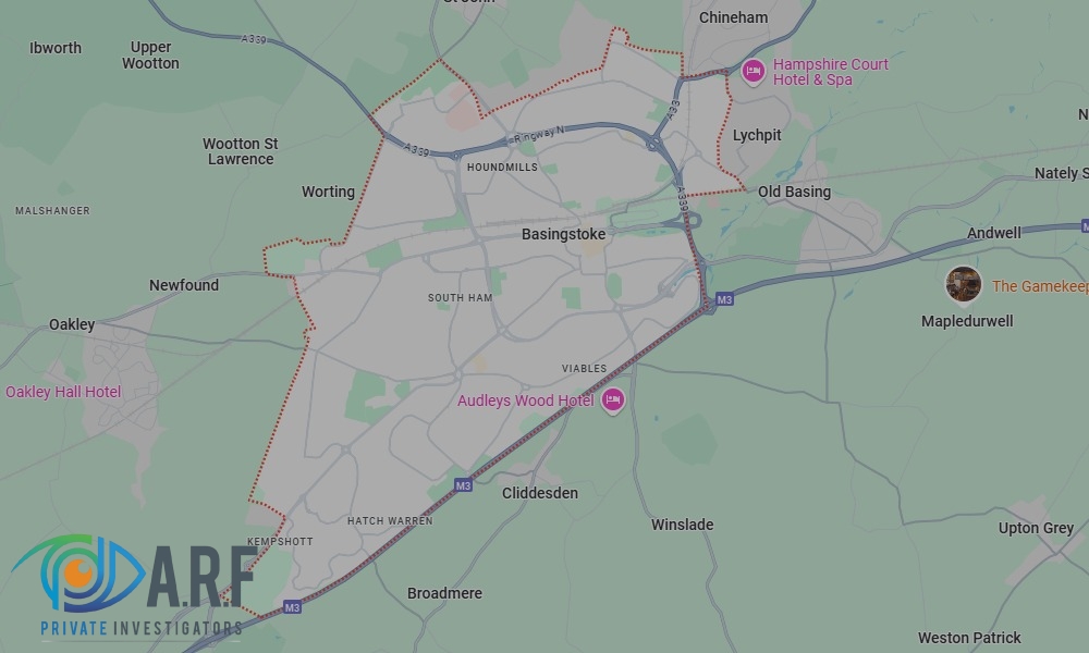 Our Private Detectives operate across Basingstoke and the surrounding areas Our Private Detectives operate across Basingstoke and the surrounding areas