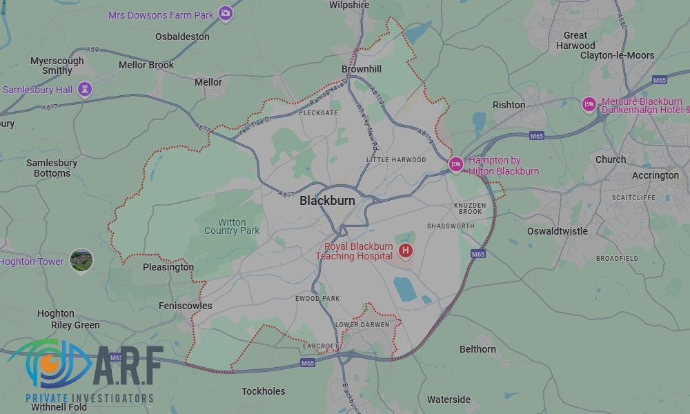 Our Private Detectives operate across Blackburn and the surrounding areas Our Private Detectives operate across Blackburn and the surrounding areas
