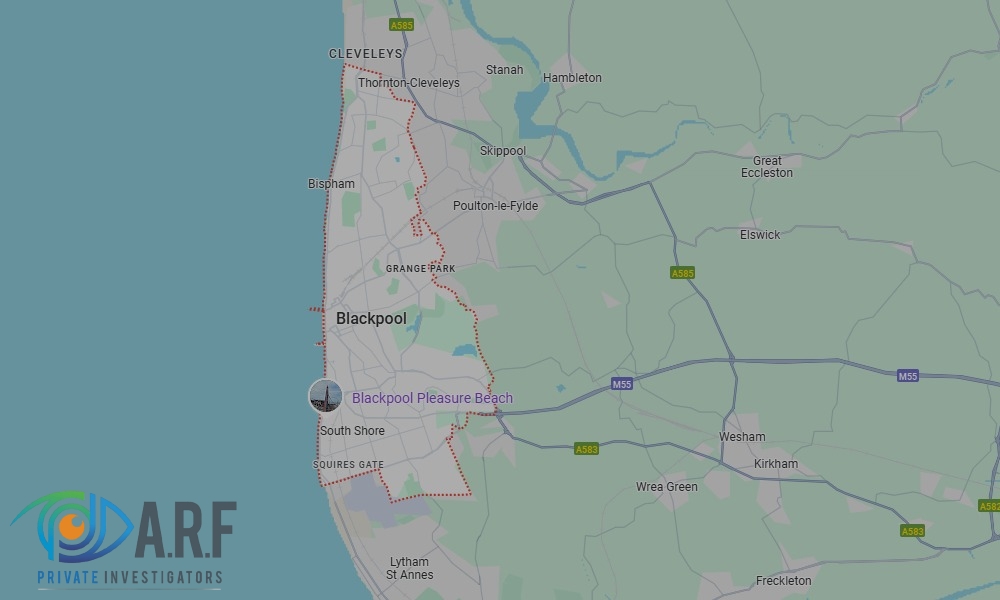 Our Private Detectives operate across Blackpool and the surrounding areas Our Private Detectives operate across Blackpool and the surrounding areas