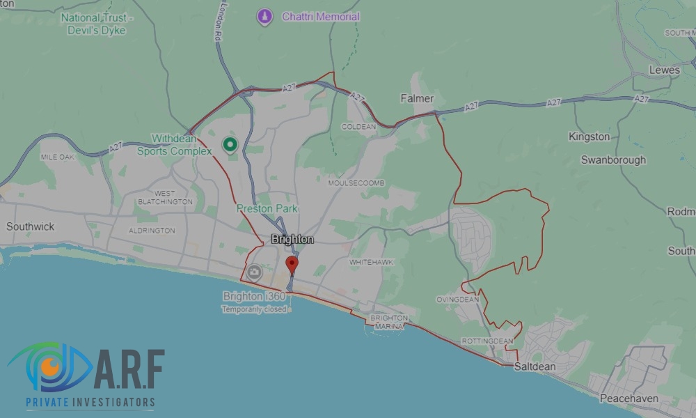Our Private Detectives operate across Brighton and the surrounding areas Our Private Detectives operate across Brighton and the surrounding areas
