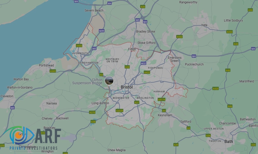 Our Private Detectives operate across Bristol and the surrounding areas Our Private Detectives operate across Bristol and the surrounding areas