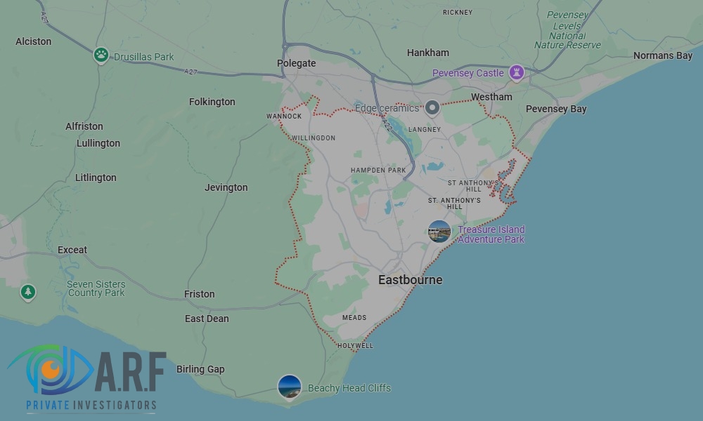Our Private Detectives operate across Eastbourne and the surrounding areas Our Private Detectives operate across Eastbourne and the surrounding areas