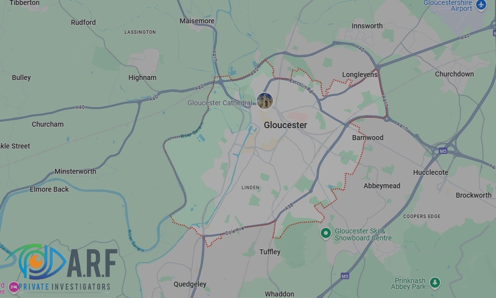 Our Private Detectives operate across Gloucester and the surrounding areas Our Private Detectives operate across Gloucester and the surrounding areas