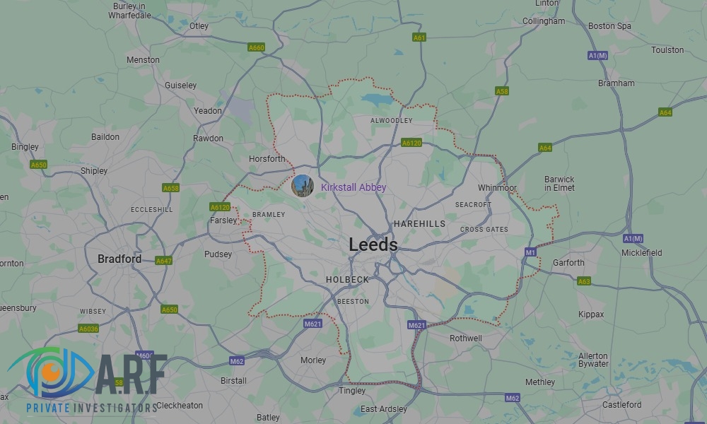 Our Private Detectives operate across Leeds and the surrounding areas Our Private Detectives operate across Leeds and the surrounding areas