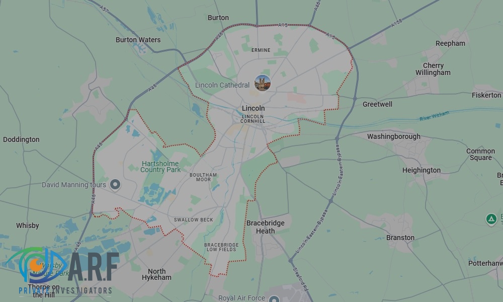 Our Private Detectives operate across Lincoln and the surrounding areas