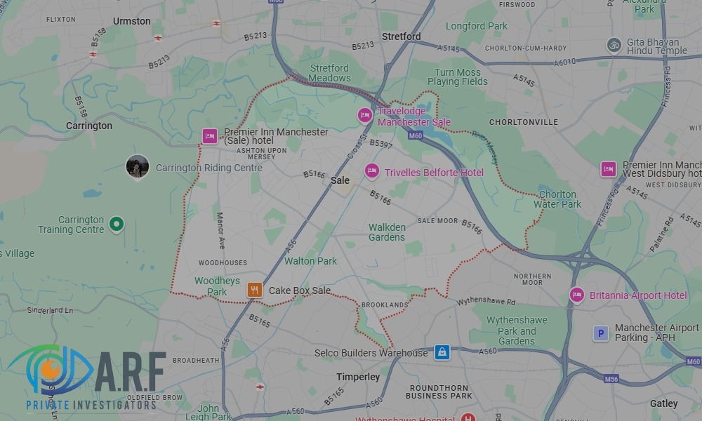 Our Private Detectives operate across Sale and the surrounding areas Our Private Detectives operate across Sale and the surrounding areas