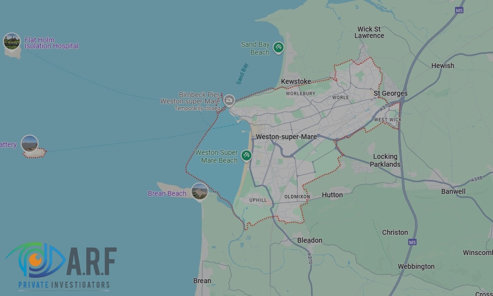 Our Private Detectives operate across Weston-super-Mare and the surrounding areas Our Private Detectives operate across Weston-super-Mare and the surrounding areas
