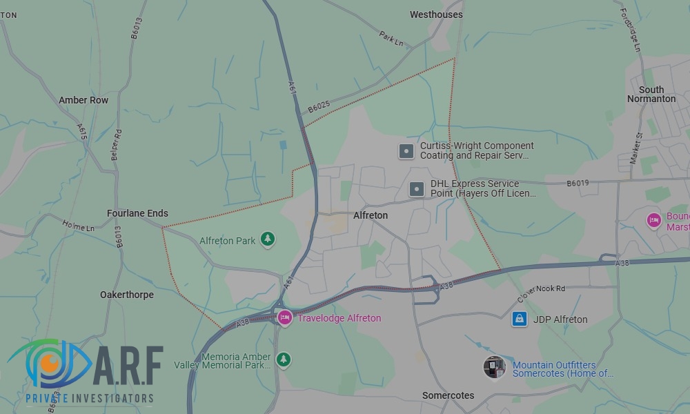 Our Private Detectives operate across Alfreton and the surrounding areas Our Private Detectives operate across Alfreton and the surrounding areas