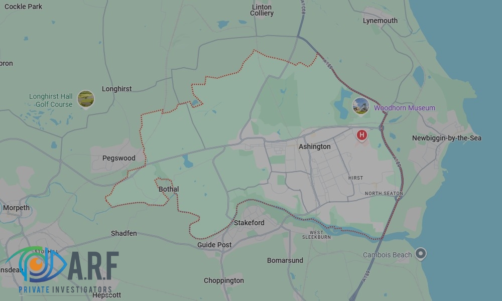 Our Private Detectives operate across Ashington and the surrounding areas Our Private Detectives operate across Ashington and the surrounding areas
