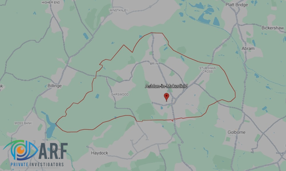Our Private Detectives operate across Ashton-in-Makerfield and the surrounding areas Our Private Detectives operate across Ashton-in-Makerfield and the surrounding areas