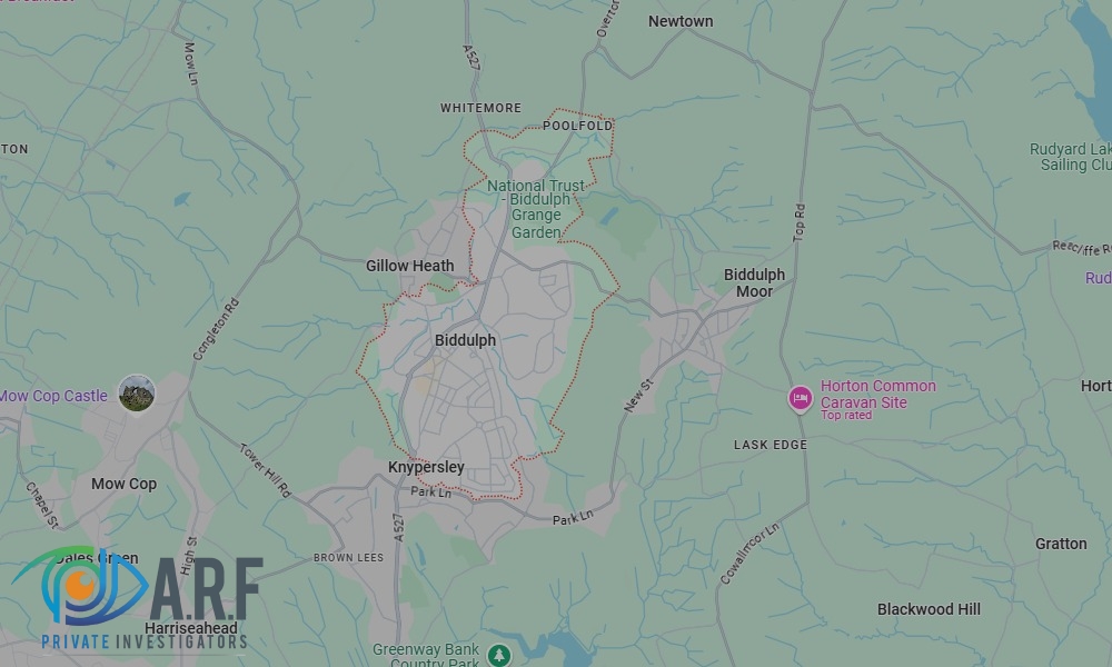 Our Private Detectives operate across Biddulph and the surrounding areas Our Private Detectives operate across Biddulph and the surrounding areas