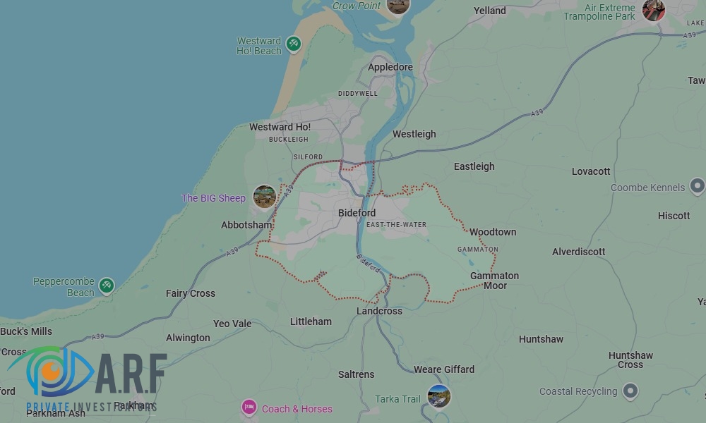 Our Private Detectives operate across Bideford and the surrounding areas Our Private Detectives operate across Bideford and the surrounding areas