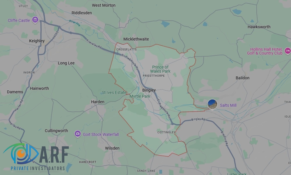 Our Private Detectives operate across Bingley and the surrounding areas Our Private Detectives operate across Bingley and the surrounding areas