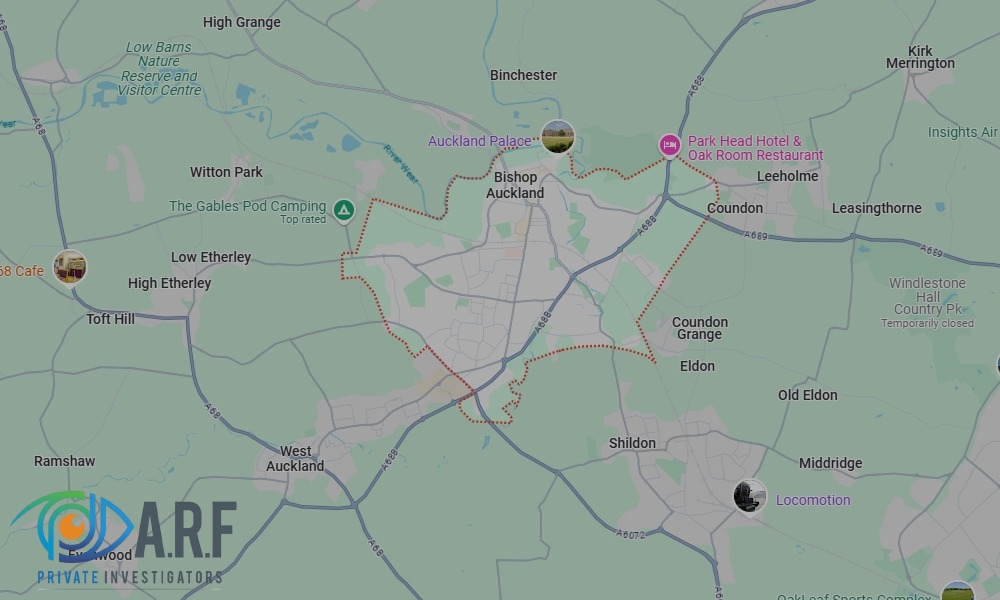 Our Private Detectives operate across Bishop Auckland and the surrounding areas Our Private Detectives operate across Bishop Auckland and the surrounding areas