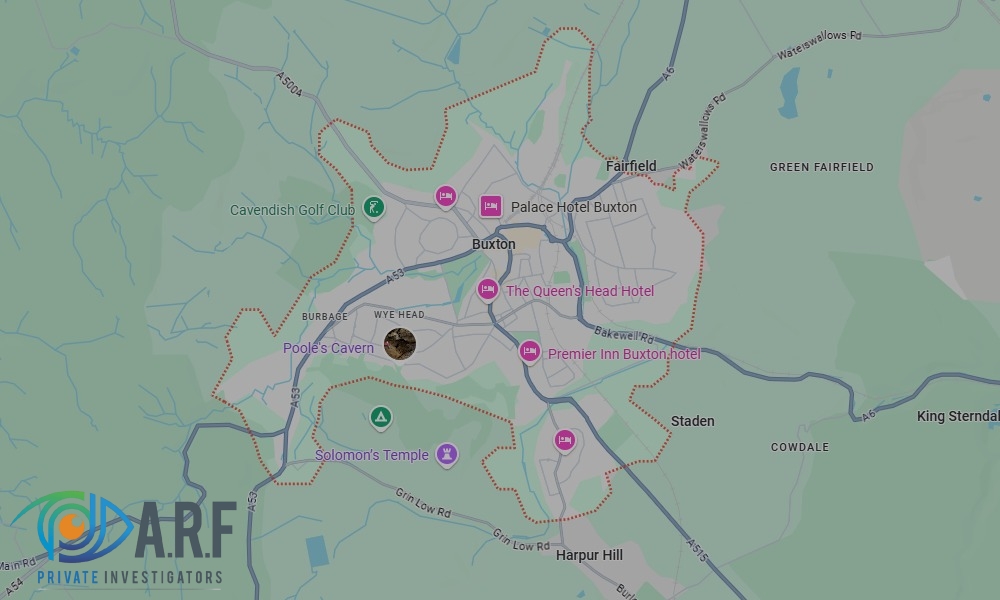 Our Private Detectives operate across Buxton and the surrounding areas Our Private Detectives operate across Buxton and the surrounding areas