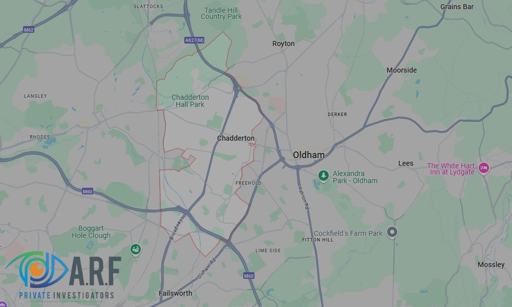 Our Private Detectives operate across Chadderton and the surrounding areas Our Private Detectives operate across Chadderton and the surrounding areas