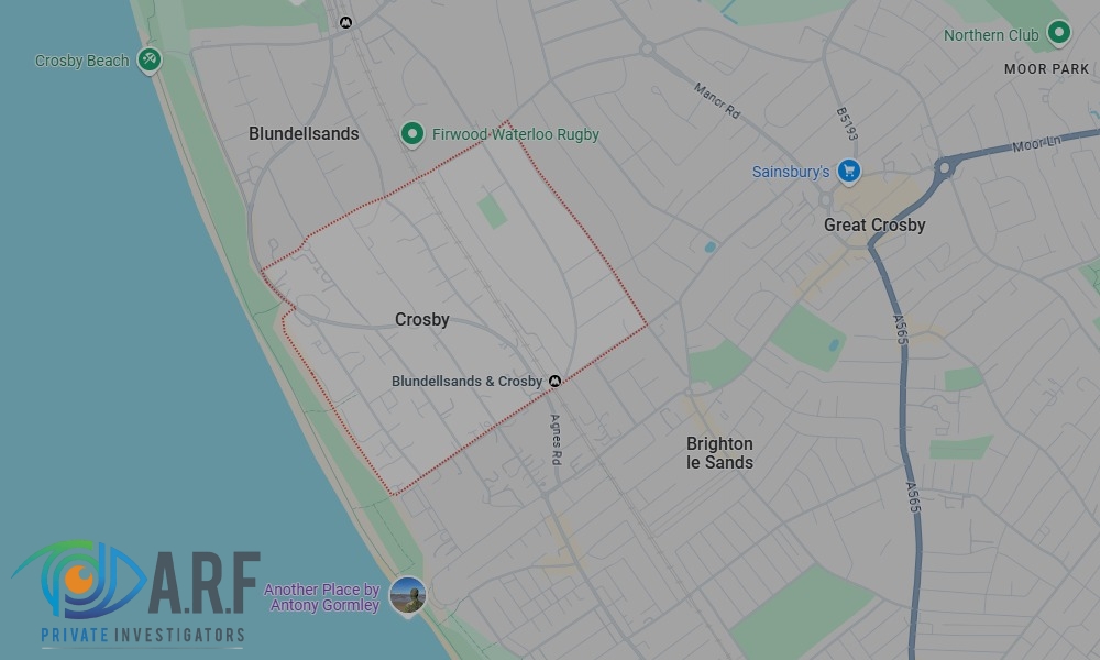 Our Private Detectives operate across Crosby and the surrounding areas Our Private Detectives operate across Crosby and the surrounding areas