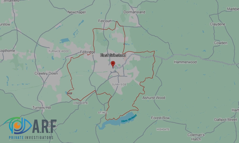 Our Private Detectives operate across East Grinstead and the surrounding areas Our Private Detectives operate across East Grinstead and the surrounding areas