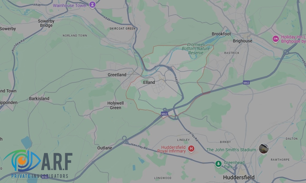 Our Private Detectives operate across Elland and the surrounding areas Our Private Detectives operate across Elland and the surrounding areas