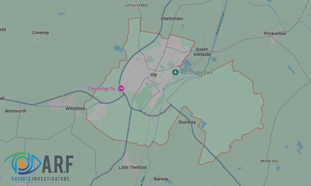 Our Private Detectives operate across Ely and the surrounding areas Our Private Detectives operate across Ely and the surrounding areas