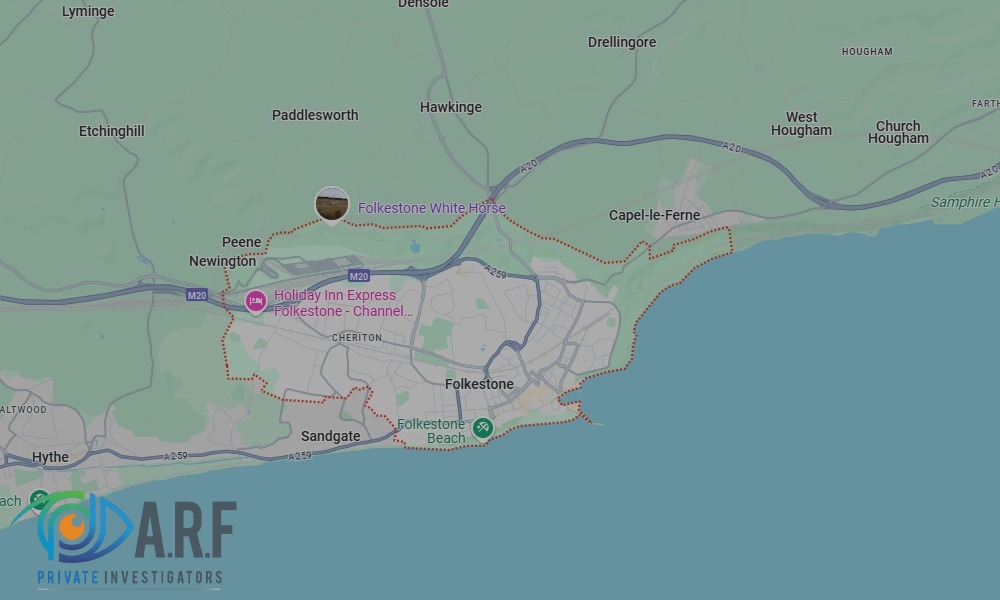 Our Private Detectives operate across Folkestone and the surrounding areas Our Private Detectives operate across Folkestone and the surrounding areas