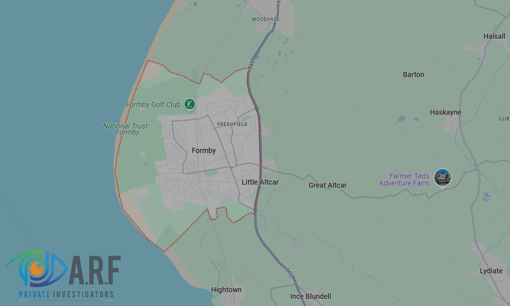 Our Private Detectives operate across Formby and the surrounding areas