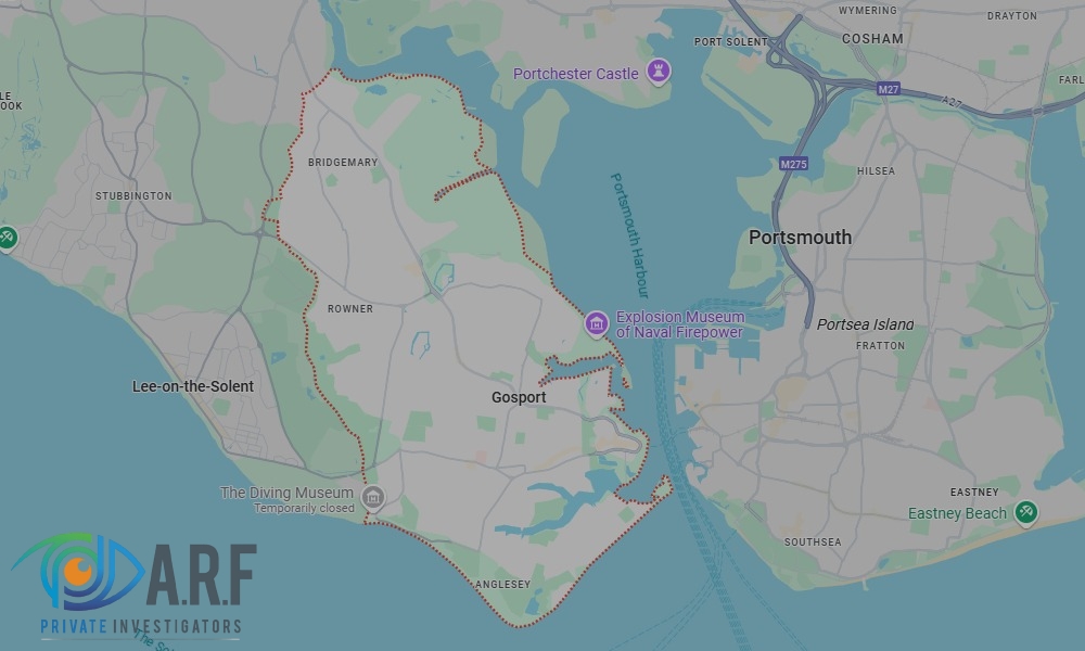 Our Private Detectives operate across Gosport and the surrounding areas Our Private Detectives operate across Gosport and the surrounding areas