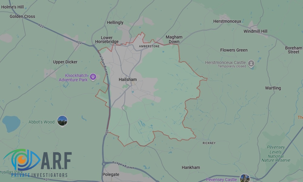Our Private Detectives operate across Hailsham and the surrounding areas Our Private Detectives operate across Hailsham and the surrounding areas