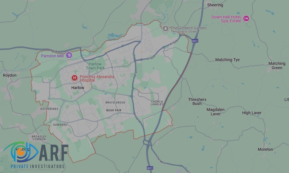 Our Private Detectives operate across Harlow and the surrounding areas Our Private Detectives operate across Harlow and the surrounding areas