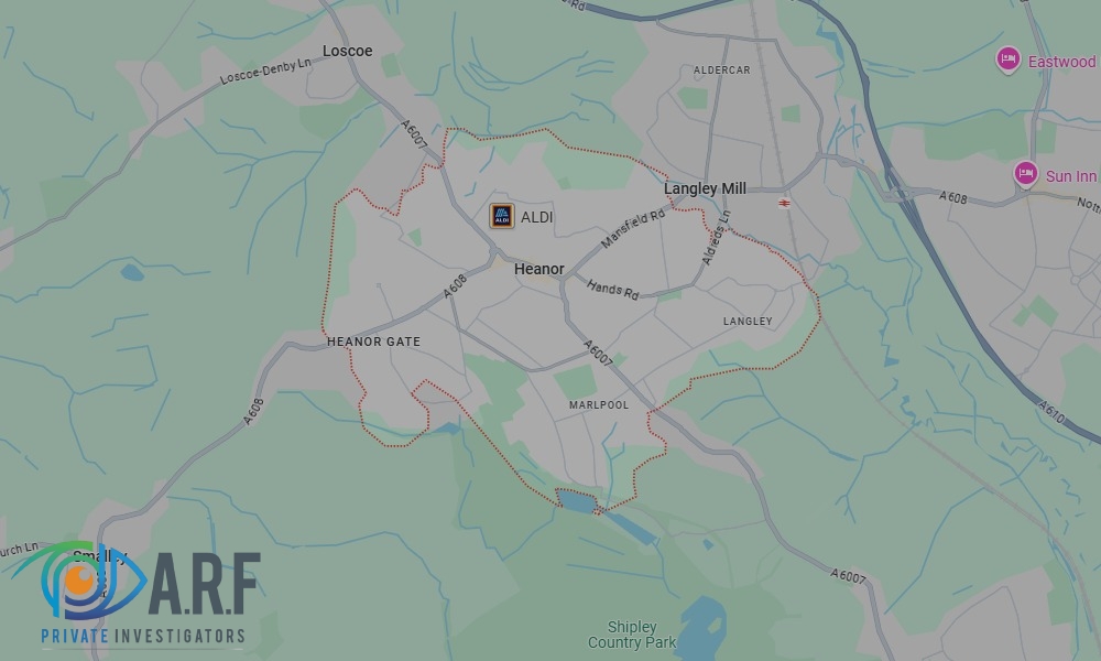Our Private Detectives operate across Heanor and the surrounding areas
