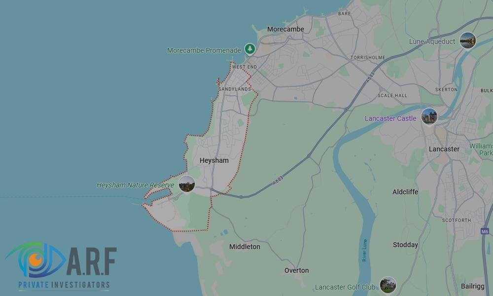 Our Private Detectives operate across Heysham and the surrounding areas Our Private Detectives operate across Heysham and the surrounding areas