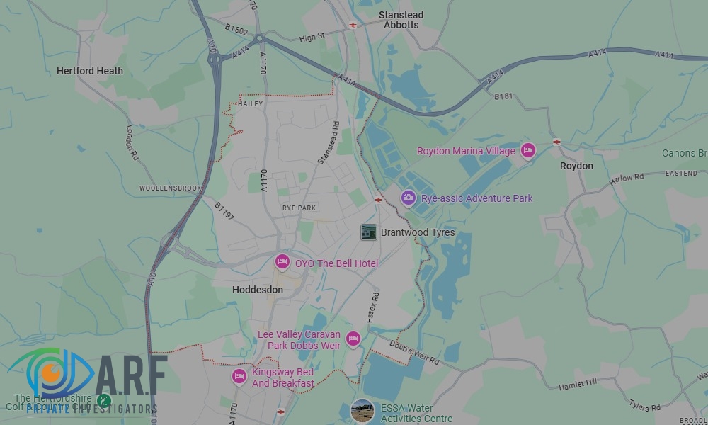 Our Private Detectives operate across Hoddesdon and the surrounding areas