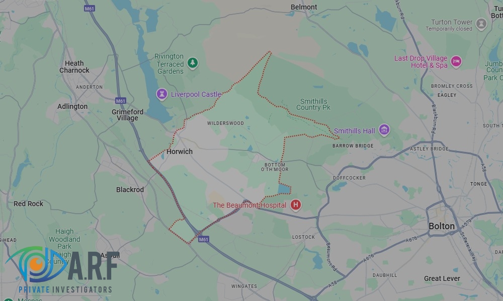 Our Private Detectives operate across Horwich and the surrounding areas Our Private Detectives operate across Horwich and the surrounding areas