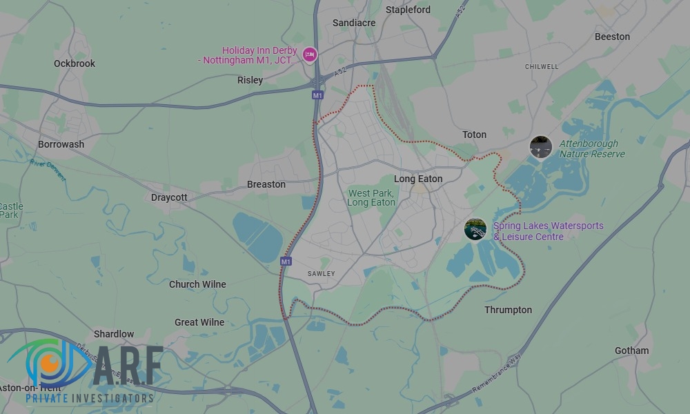 Our Private Detectives operate across Long Eaton and the surrounding areas