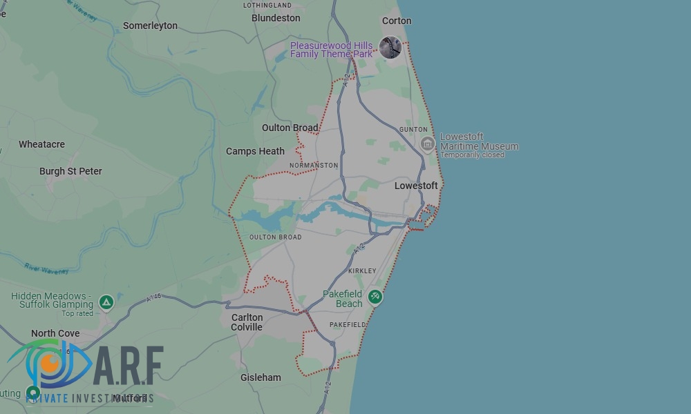 Our Private Detectives operate across Lowestoft and the surrounding areas Our Private Detectives operate across Lowestoft and the surrounding areas