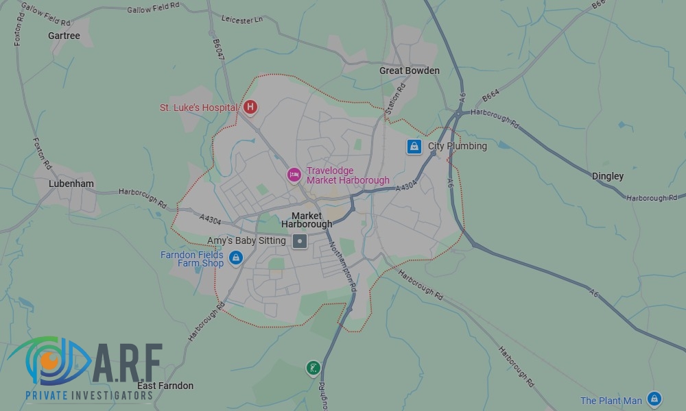 Our Private Detectives operate across Market Harborough and the surrounding areas Our Private Detectives operate across Market Harborough and the surrounding areas