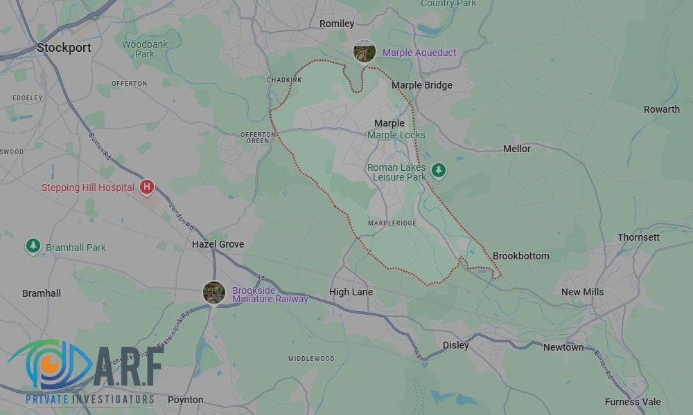 Our Private Detectives operate across Marple and the surrounding areas Our Private Detectives operate across Marple and the surrounding areas