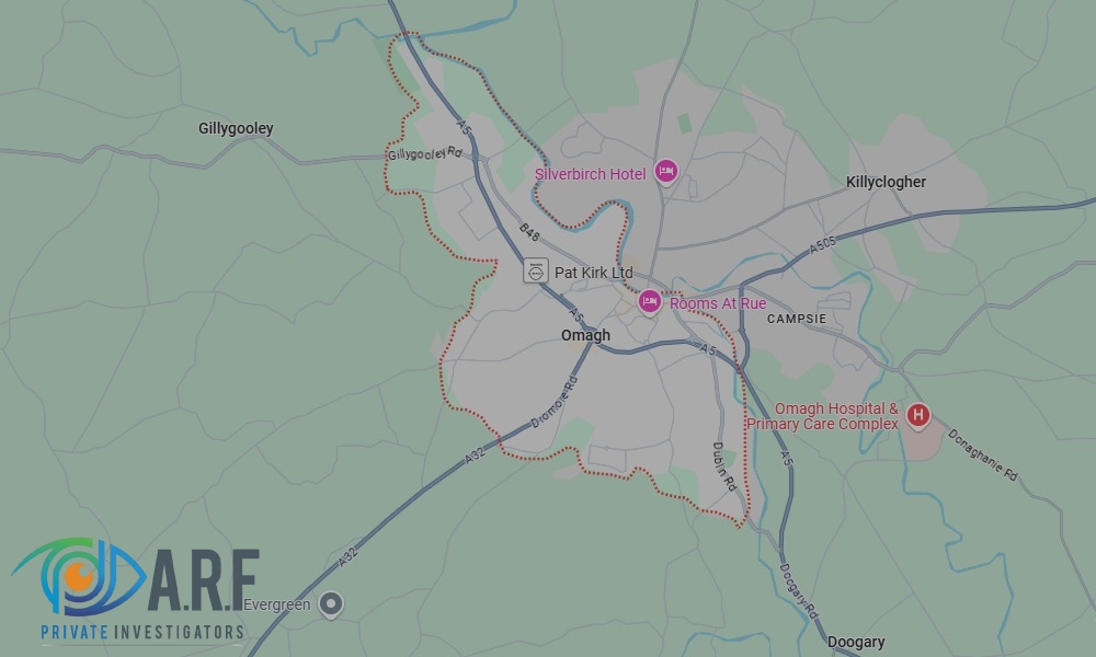 Our Private Detectives operate across Omagh and the surrounding areas Our Private Detectives operate across Omagh and the surrounding areas