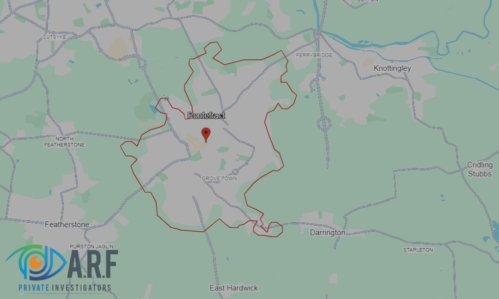 Our Private Detectives operate across Pontefract and the surrounding areas