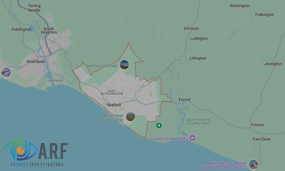 Our Private Detectives operate across Seaford and the surrounding areas Our Private Detectives operate across Seaford and the surrounding areas