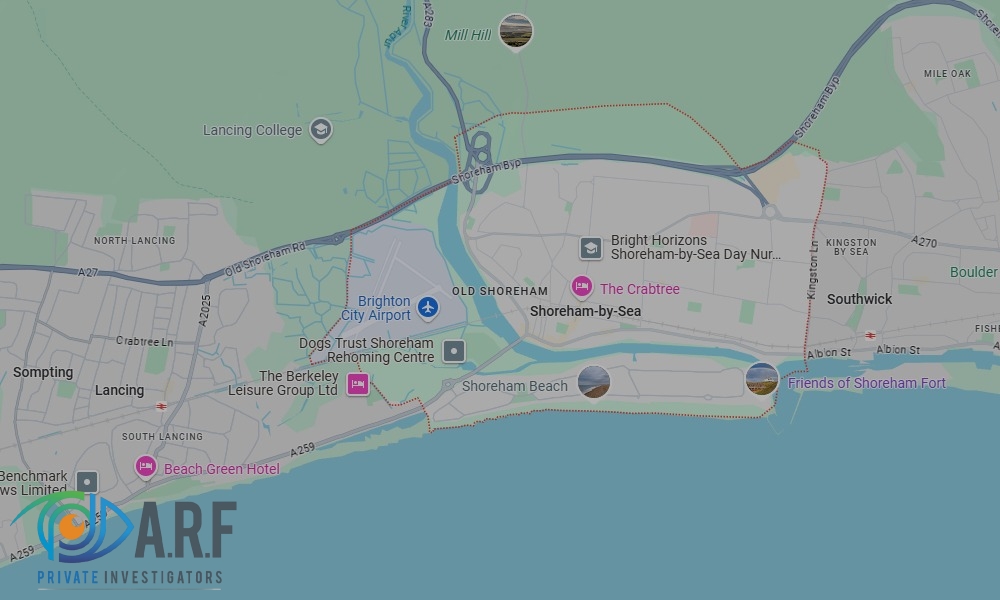 Our Private Detectives operate across Shoreham-by-Sea and the surrounding areas Our Private Detectives operate across Shoreham-by-Sea and the surrounding areas