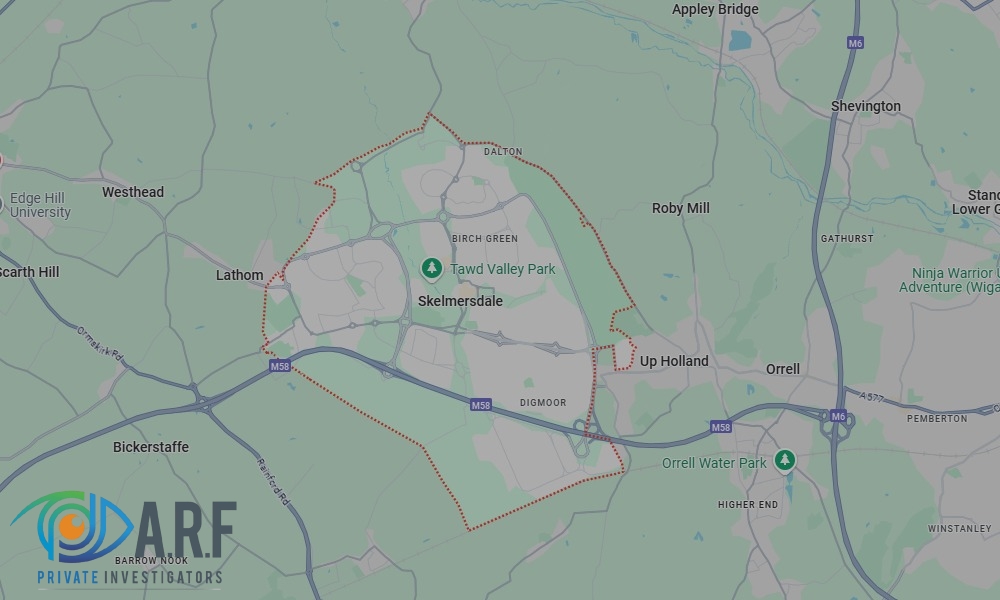 Our Private Detectives operate across Skelmersdale and the surrounding areas Our Private Detectives operate across Skelmersdale and the surrounding areas