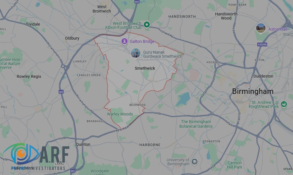 Our Private Detectives operate across Smethwick and the surrounding areas Our Private Detectives operate across Smethwick and the surrounding areas