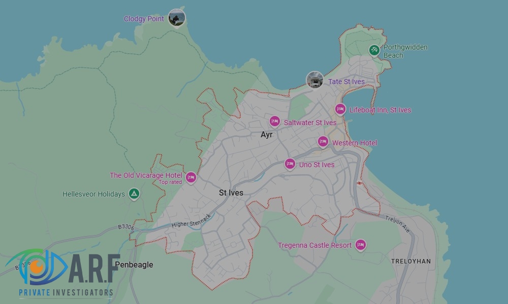 Our Private Detectives operate across St Ives and the surrounding areas Our Private Detectives operate across St Ives and the surrounding areas