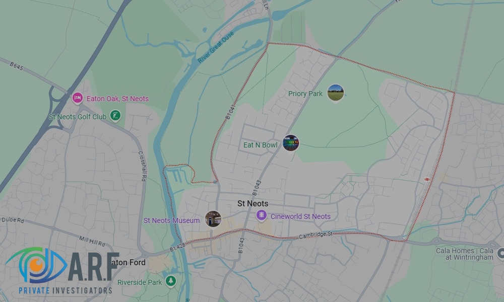 Our Private Detectives operate across St Neots and the surrounding areas Our Private Detectives operate across St Neots and the surrounding areas