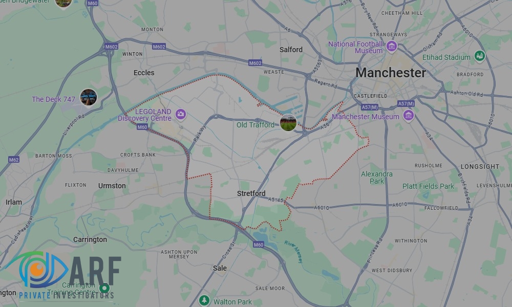 Our Private Detectives operate across Stretford and the surrounding areas Our Private Detectives operate across Stretford and the surrounding areas