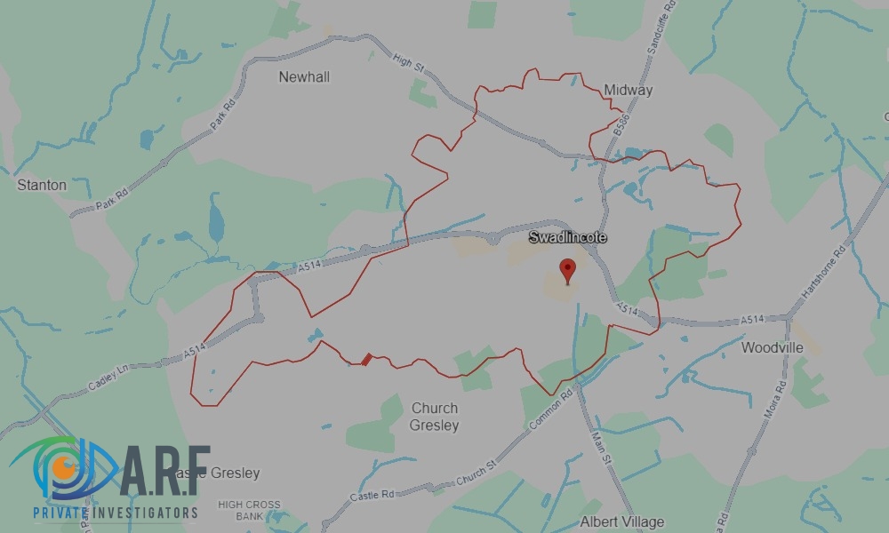 Our Private Detectives operate across Swadlincote and the surrounding areas