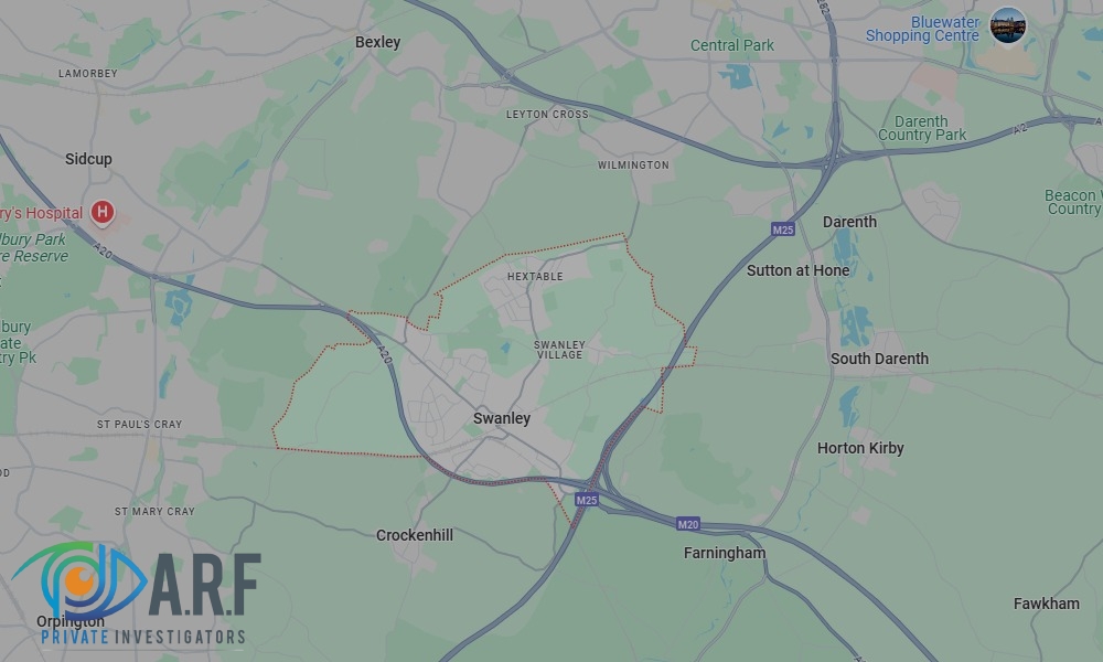Our Private Detectives operate across Swanley and the surrounding areas